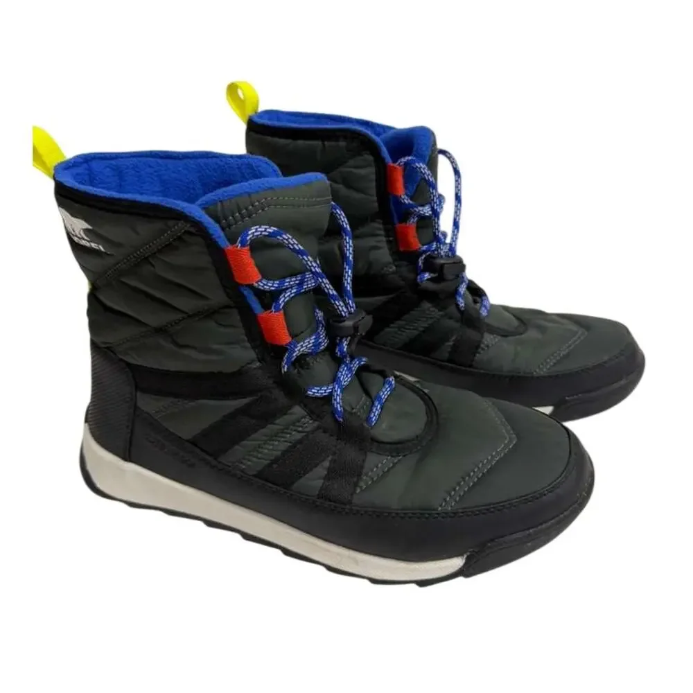 Sorel Whitney 2 Short Lace Waterproof, Unisex Children's Winter Boots Sz 6 - Picture 1 of 9